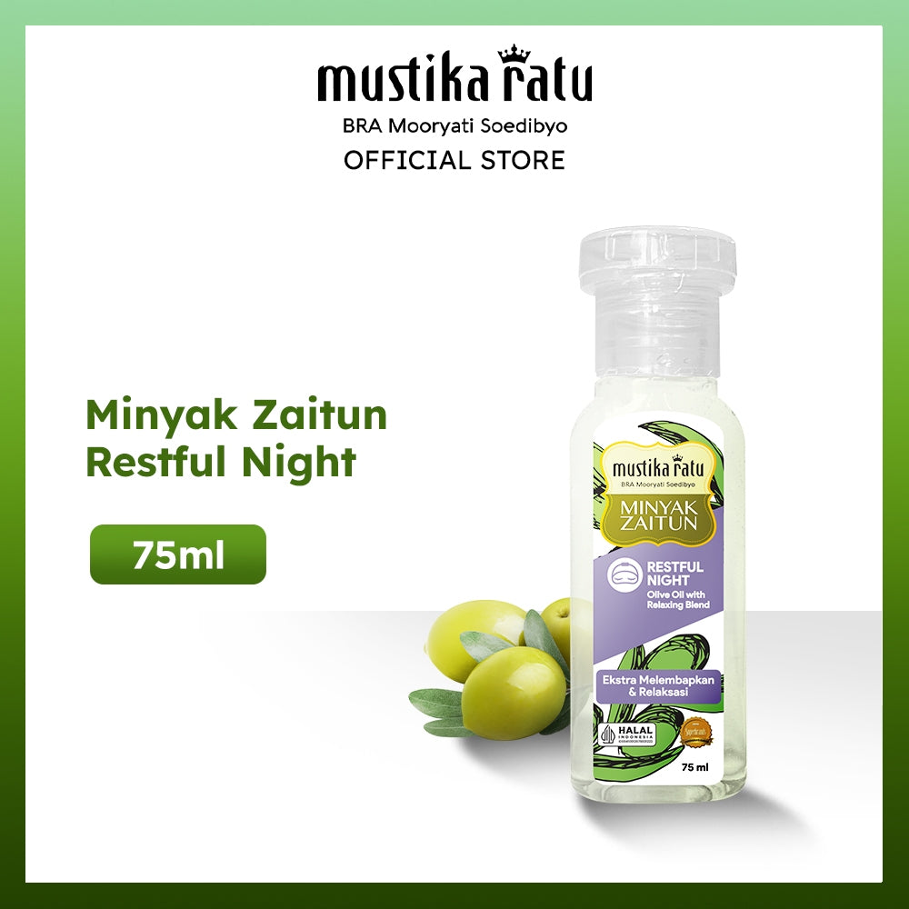 Mustika Ratu Minyak Zaitun Restful Night 75ml
