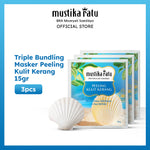 Mustika Ratu Triple Bundle Masker Peeling Kulit Kerang 15gr