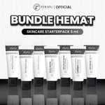 Bundle Hemat TERATU BEAUTY Starterpack Skincare Mini Size (Facial Cleanser, Moisturizer, Sunscreen, Serum, Cleansing Balm)