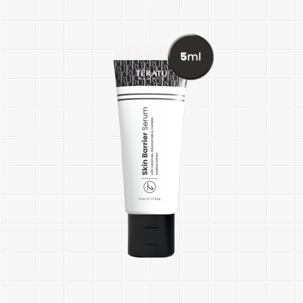 Bundle Hemat TERATU BEAUTY Starterpack Skincare Mini Size (Facial Cleanser, Moisturizer, Sunscreen, Serum, Cleansing Balm)