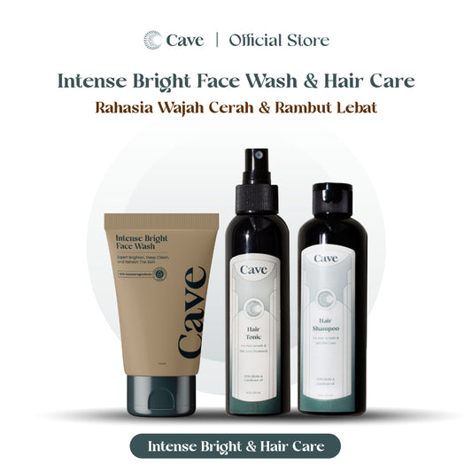 Cave Intense Bright Face Wash & Hair Care