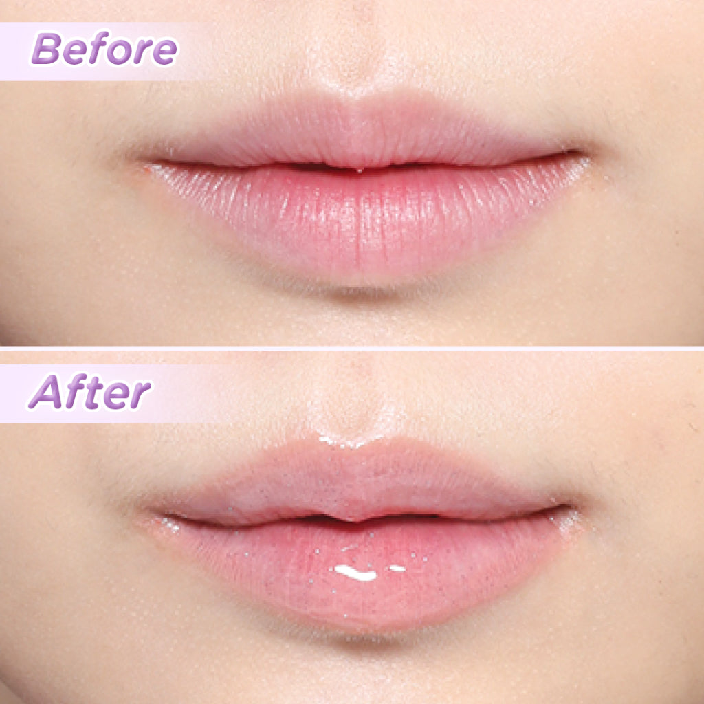 Azarine Galactic Shine Lip Gloss Hydrating Plumpy Effect Glittery Look with Jojoba Seed Oil Melembabkan Menutrisi Bibir Kering