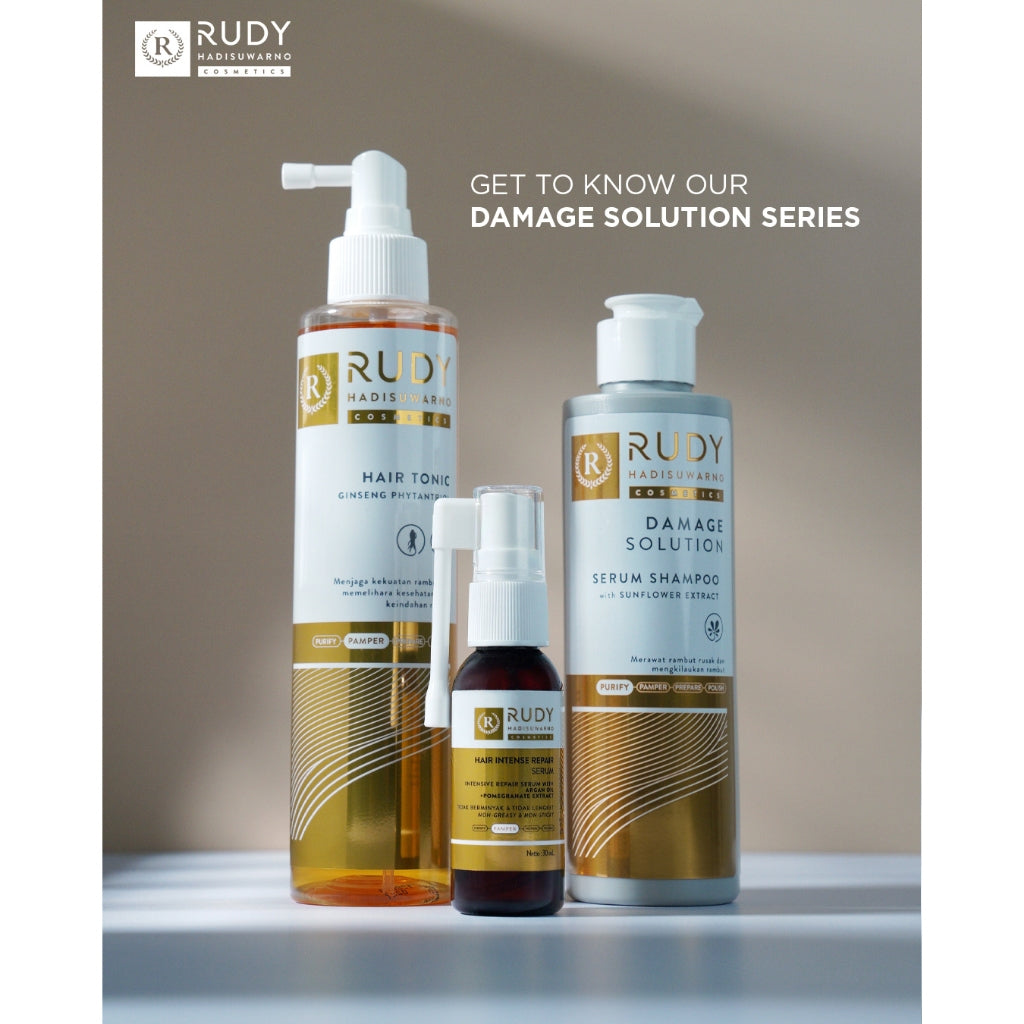 [2 PCS] Rudy Hadisuwarno Hair Intense Repair Serum 30 ml