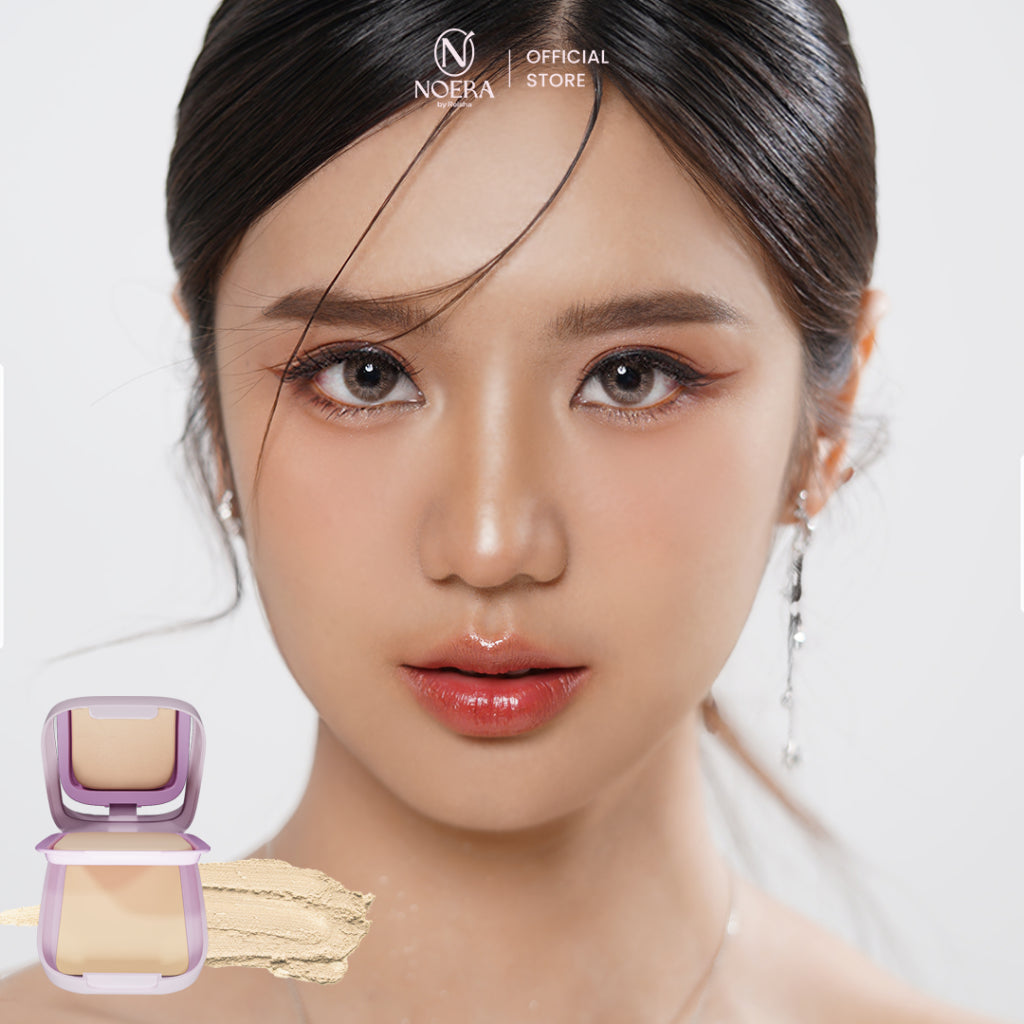 Noera Compact Powder | Bedak Padat Blur Matte Effect