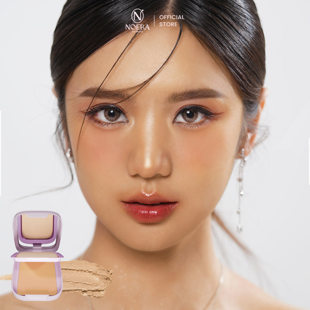 Noera Compact Powder | Bedak Padat Blur Matte Effect