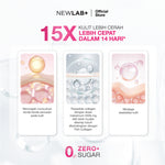 NEWLAB Brightlogy GlutaColl-5500 | Minuman Glutathione & Collagen Drink