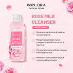 Implora Rose Cleanser Series | Micellar water mawar pembersih wajah | Mencerahkan dan Melembapkan Kulit