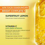 GARNIER Bright Complete Vitamin C Brightening Sleeping Mask Night Cream Krim Malam Mencerahkan 50 ml Moisturizer Tone Up Glowing Skincare - pelembab wajah pemutih wajah