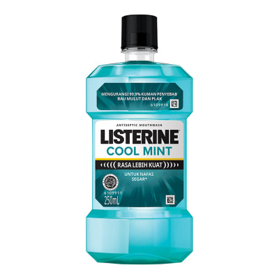 LISTERIN OBAT KUMUR ANTISEPTIK COOL MINT 250MLL / 100ML / 500ML/ FRESH CITRUS /' MULTI PROTECT/ NATURAL GREENTEA