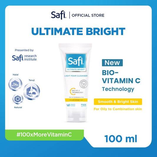 Safi Ultimate Bright Light Foam Cleanser 100 gr
