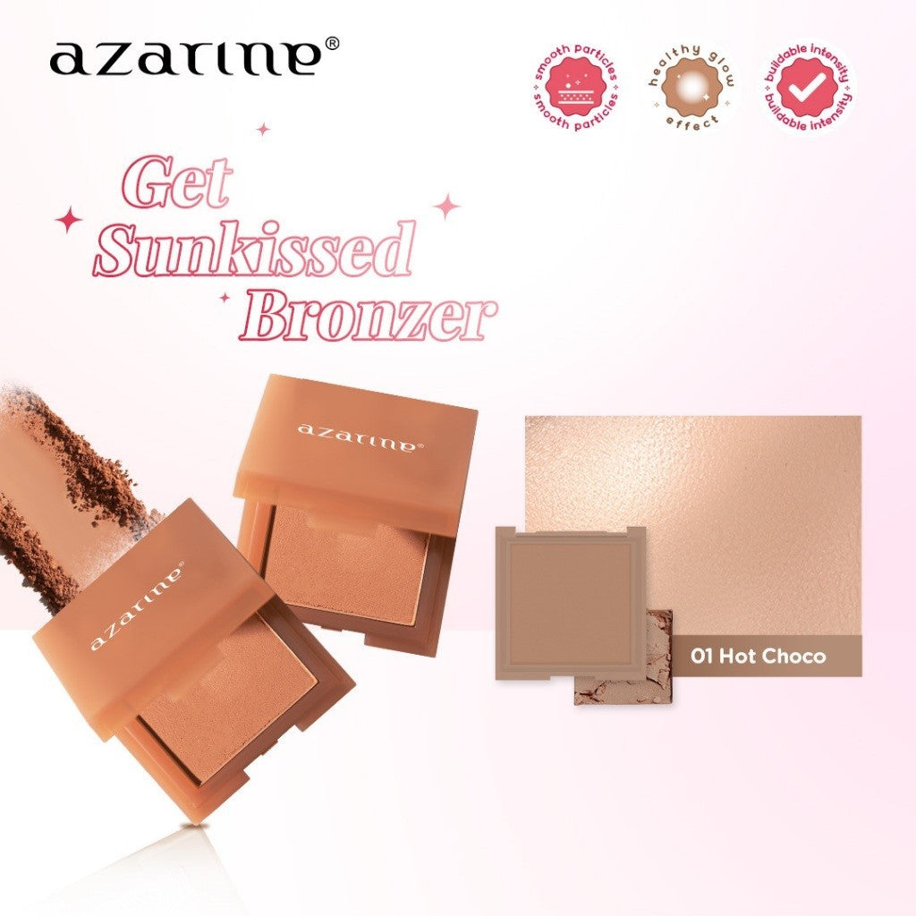 [BELI 2 DAPAT 3] Azarine Flawless Cheek Bundle (Blush + Highlighter + Bronzer)