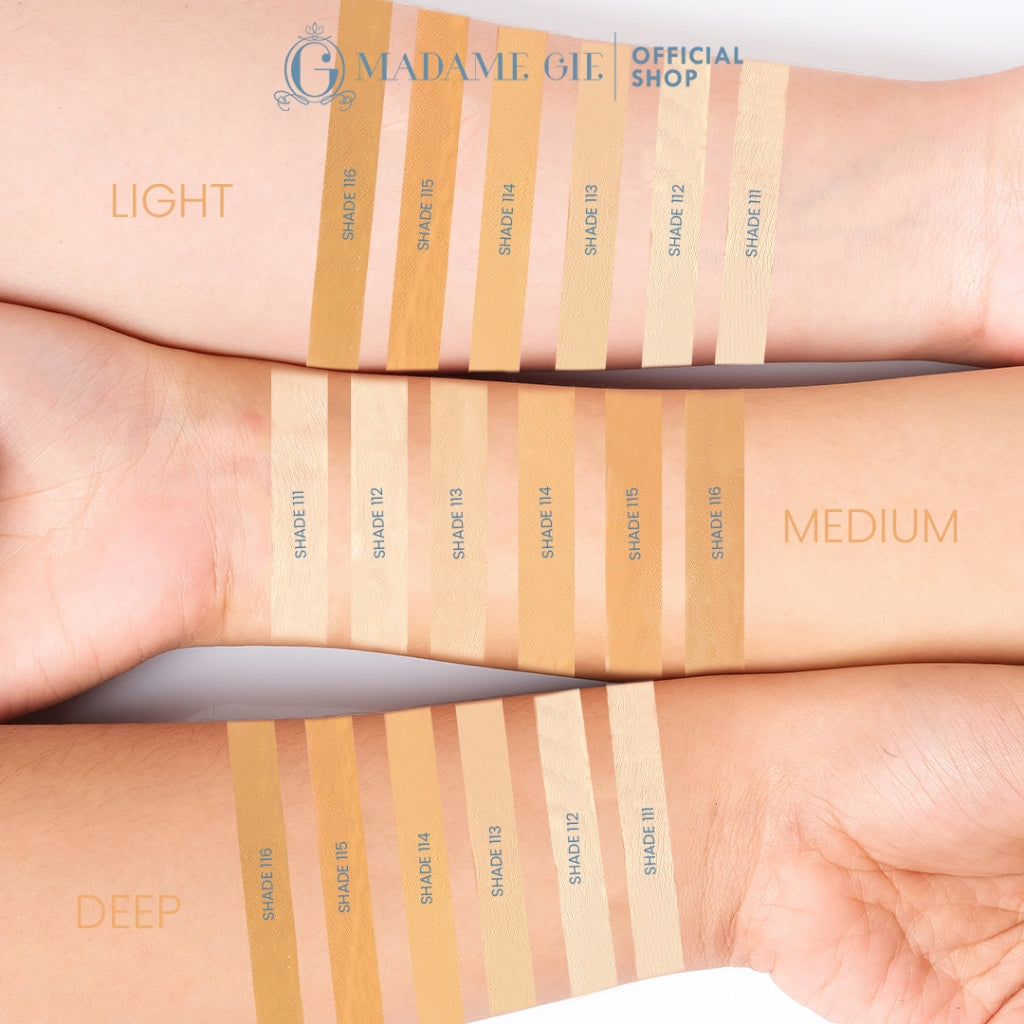 Madame Gie Veil Cover Foundation Matte Finish