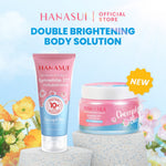 [Scrub] Hanasui Brightening Body Scrub - Mengangkat Sel Kulit Mati Halus Sehat Cerah Symwhite 377 Glutathione Niacinamide Ceramide