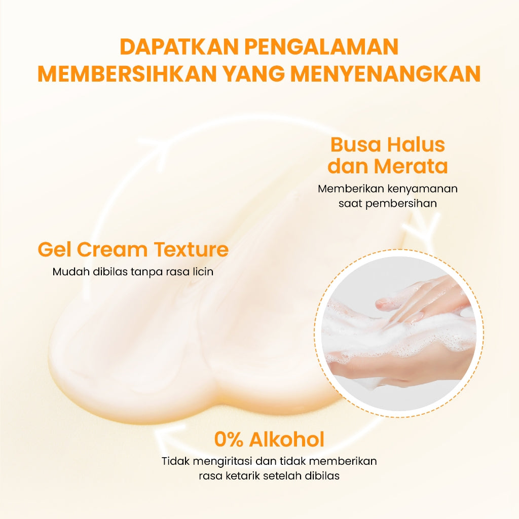 YOU Hy! Amino Glo-Win Brightening Facial Wash Mencerahkan Niacinamide Glowing Skin