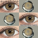 Eyeshare Softlens Blue Big Eyes 14.5mm 14.2mm 1Pasang Soft Lensa Kontak Soflen Blue