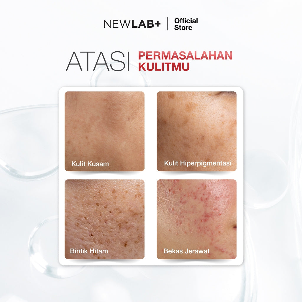 NEWLAB Mini Brightlogy C-Gluta 360 | Minuman Glutathione BPOM| Glutathione Supplement untuk Mencerahkan 7 Sachet
