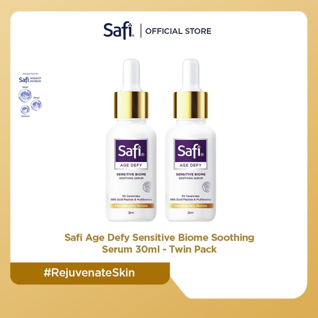 Safi Age Defy Sensitive Biome Soothing Serum 30ml - Twin Pack