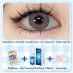 [COD] Colorvista Softlens 3 Item Paket kombinasi (1* Softlens +Air Pencuci Softlens 120ml+lenscase)