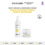 Whitelab Brightening Body Serum + Underarm - Pencerah Kulit Badan, Ketiak, Selangkangan dan Lipatan Tubuh dengan Niacinamide & Collagen [BPOM]