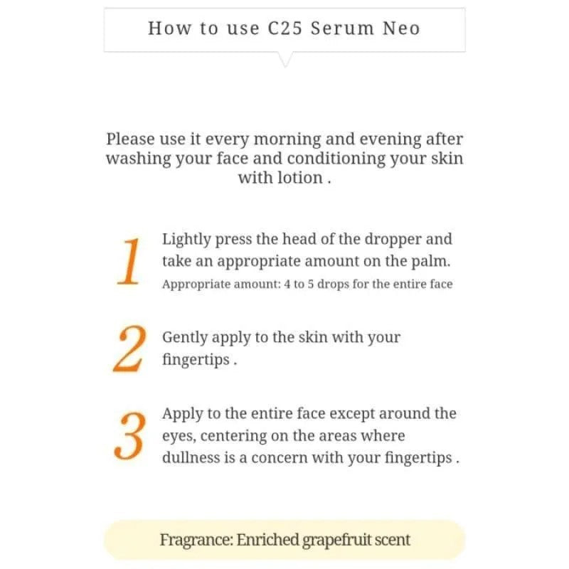 Rohto Obagi Brightening C25 Neo Vitamin C Serum 12ml