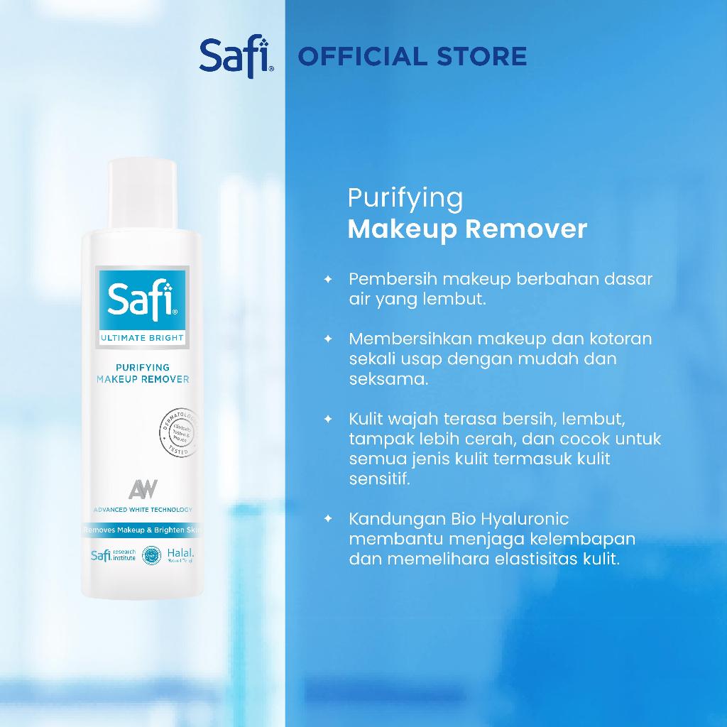 Safi Ultimate Bright  - Purifying Cleanser 50gr + Makeup Remover 200ml