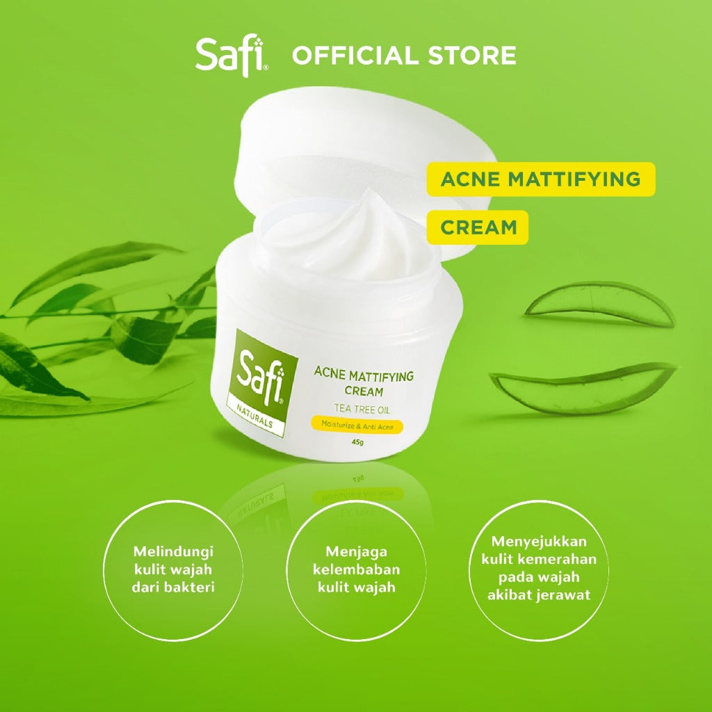 TWINPACK - Safi Naturals Anti Acne Face Cream TTO 45G