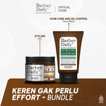 Makarizo Barber Daily Beta Style Duo - Styling Gel + Face Wash
