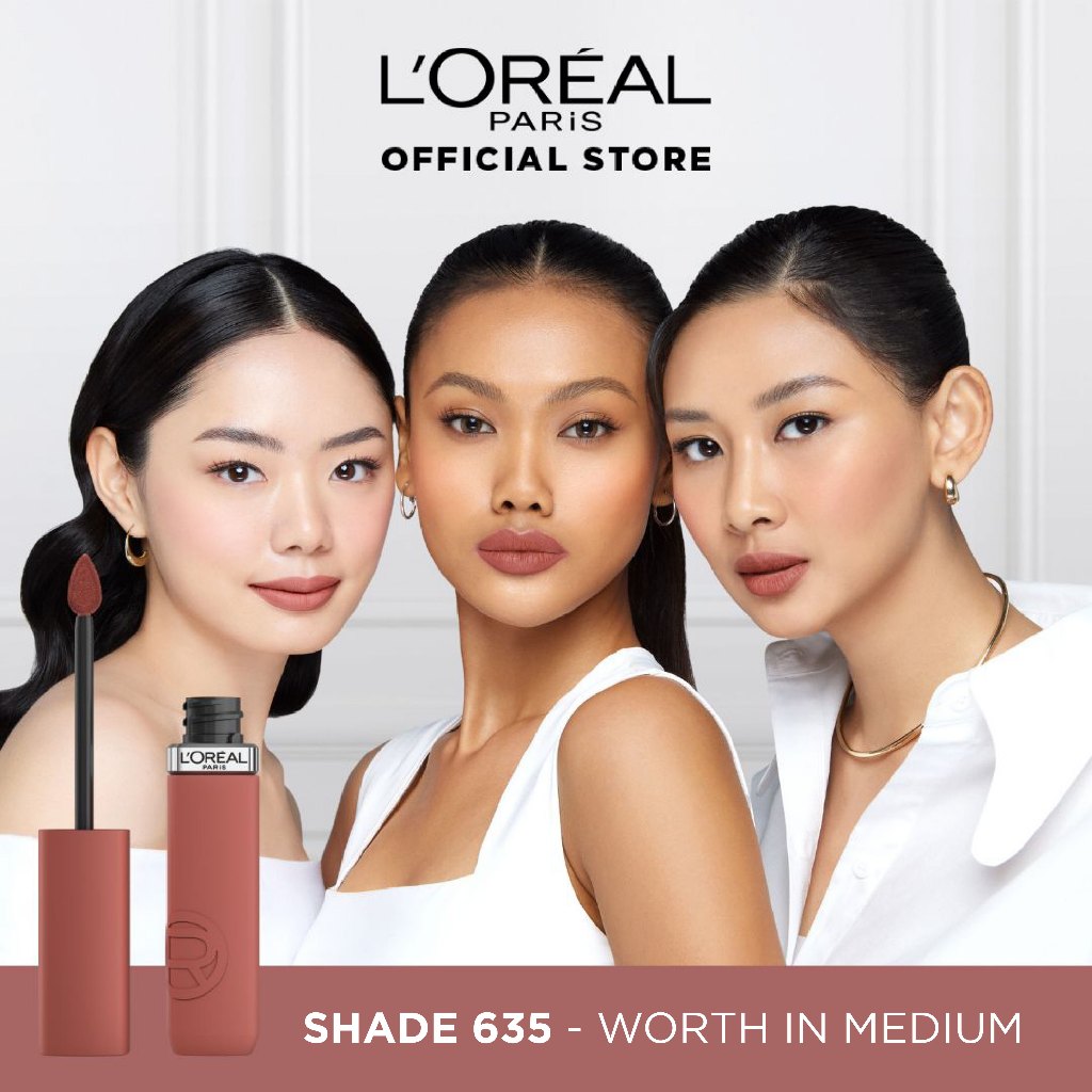 L’Oreal Paris Infallible Matte Resistance Liquid Lipstick for 16H Long Lasting Matte Lips, Transfer Proof, Smudge Proof, Longwear Hydrating Comfort