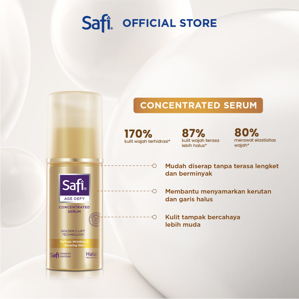 Paket Starter Safi Age Defy Anti Aging - Merawat Kulit Tampak Awet Muda