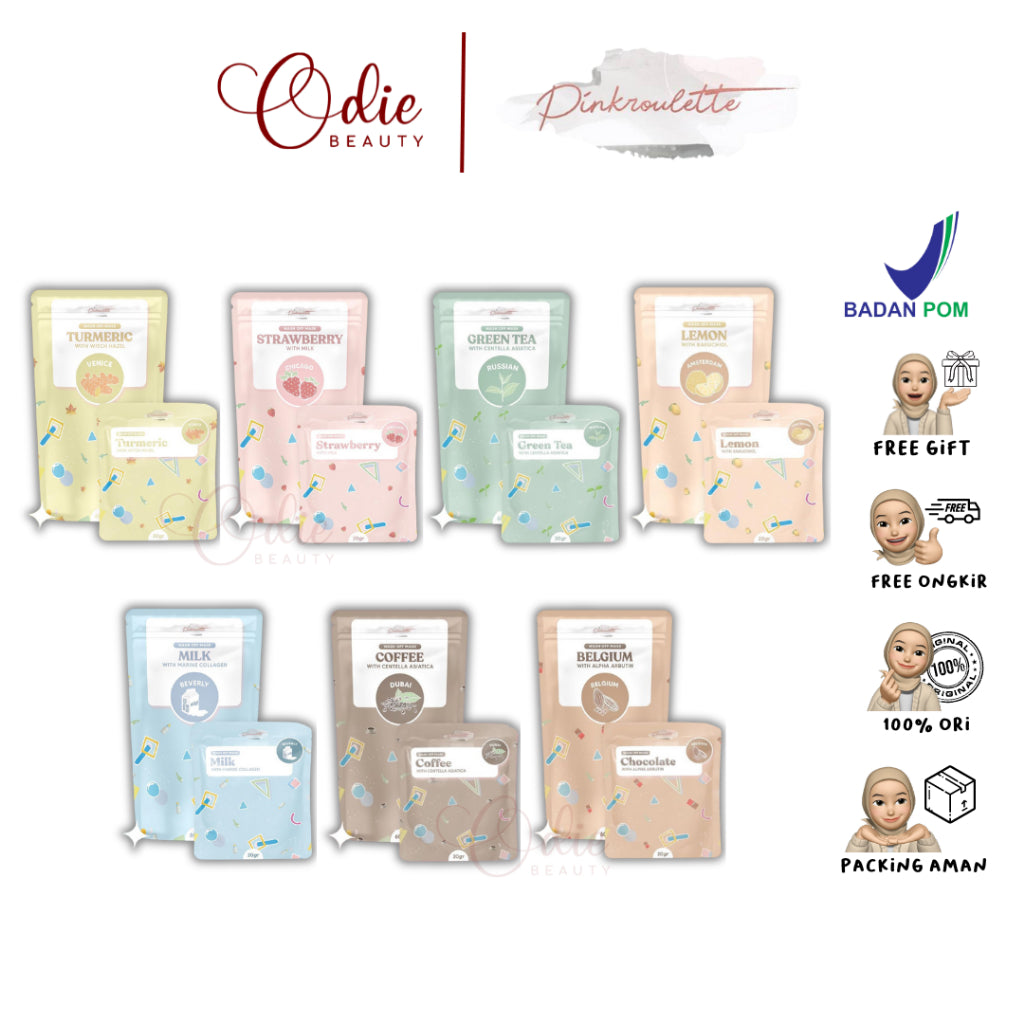 PINKROULETTE Masker Organik Pinkroulette Masker Dubai Coffe Pinkroulette Belgium Coklat