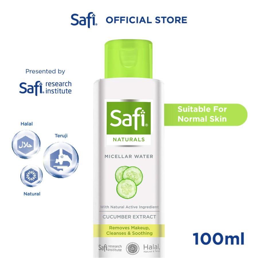 [Triple Pack] Safi Naturals Micellar Water With Cucumber 100 ml