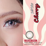 [COD] Full Color Cherry Softlens - MINUS & NORMAL ! Diameter 14.5mm, Water Content 43%, Base Curve 8.6mm - Soflen Minus - Softlens Minus
