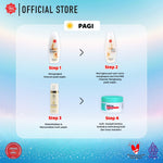 [PROMO] Paket Whitening VIT C ACTIVE Daycare with NIACINAMIDE & UV FILTER (isi 4 item)
