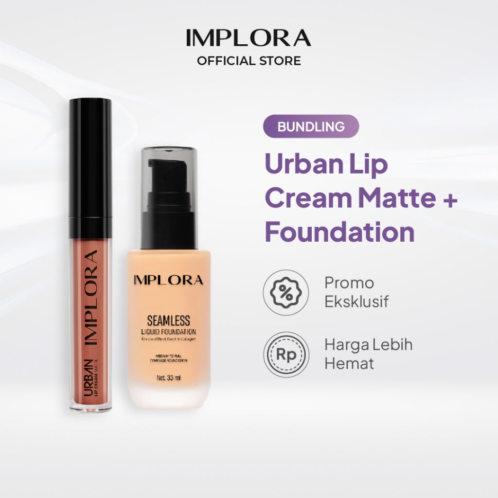 Implora Promo Lip Cream Matte + Foundation