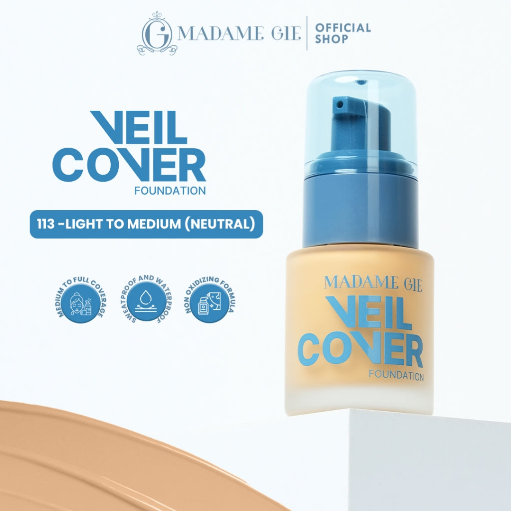 Madame Gie Veil Cover Foundation Matte Finish