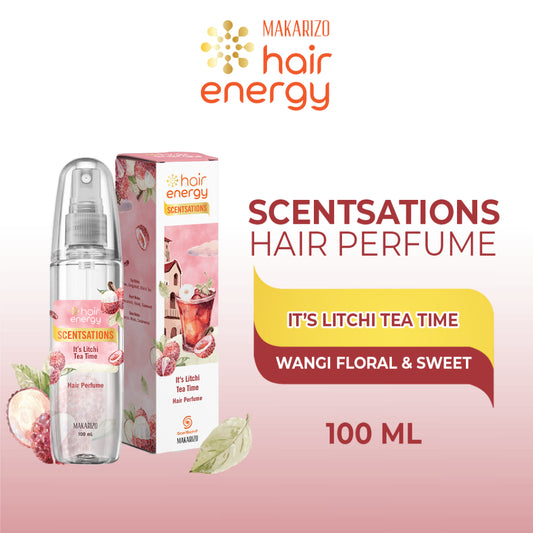 Makarizo Hair Energy Scentsations Hair Fragrance It's Litchi Tea Time 100 mL