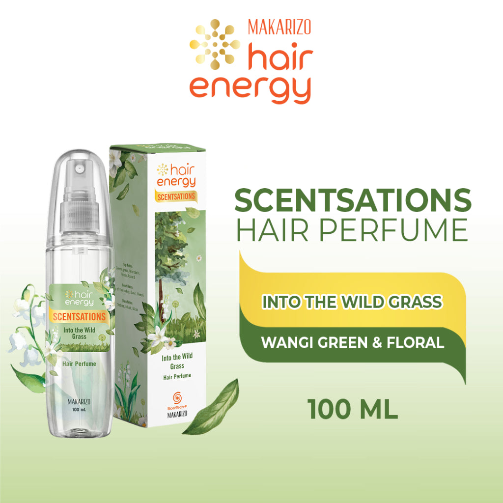Makarizo Hair Energy Scentsations Hair Fragrance Into the Wild Grass 100 mL