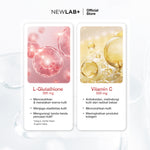 NEWLAB Brightlogy C-Gluta 360 | Minuman Glutathione BPOM untuk Pemutih Badan | Glutathione Whitening 15 Sachet