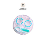 Lens Care Kit | Kotak Softlens | Wadah Lensa Kontak | Travel Kit Transparant Soflens | Case Softlen Bening + Jepitan