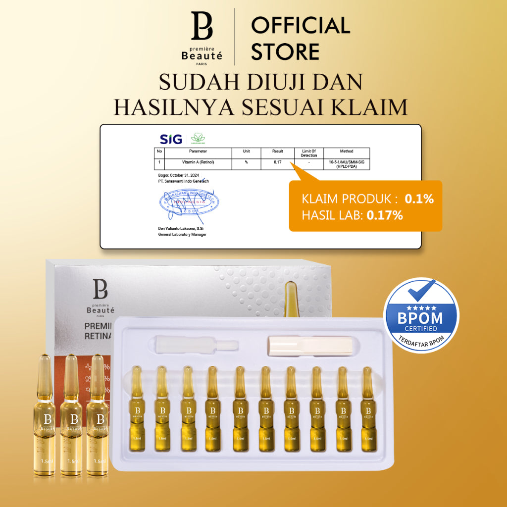 PREMIERE BEAUTE [New Formula] New Booster Activation RetinAL Advance Repair Ampoule  10x1.5ml Repair the Barrier RETINOL  SAMPHIRA COLLAGEN