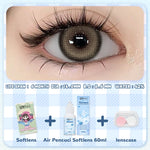 [COD] Colorvista Softlens 3 Item Paket kombinasi (1* Softlens +Air Pencuci Softlens 120ml+lenscase)