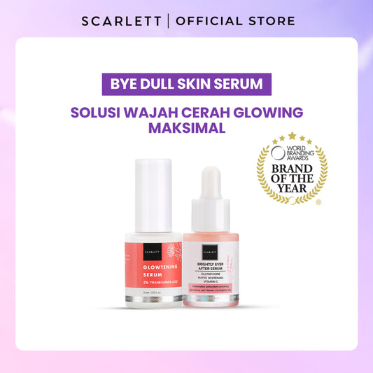 Scarlett Whitening Bye Dull Skin Serum Mencerahkan kulit