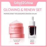 Glad2Glow Peeling Solution Serum Eksfoliasi Wajah 60S Menghaluskan Kulit Anda AHA BHA PHA Intensive serum vitamin c serum wajah white serum wajah glowing dan putih peeling exfoliating serum niacinamide Bahkan warna kulit kulit halus g2glow official store