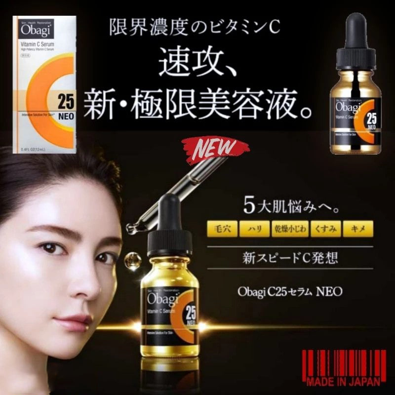 Rohto Obagi Brightening C25 Neo Vitamin C Serum 12ml