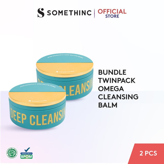 [B1G1] Somethinc Twinpack Omega Butter Deep Cleansing Balm - Pembersih Make Up (Balm)