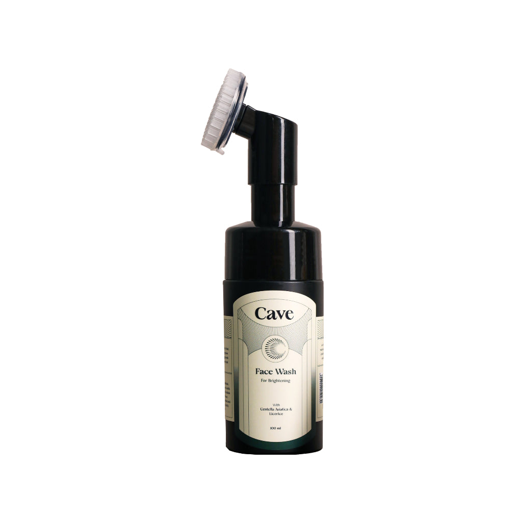 CAVE Face Wash For Brightening - Sabun Cuci Muka Pembersih Wajah Pria Untuk Membantu Melembabkan Menutrisi & Mencerahkan