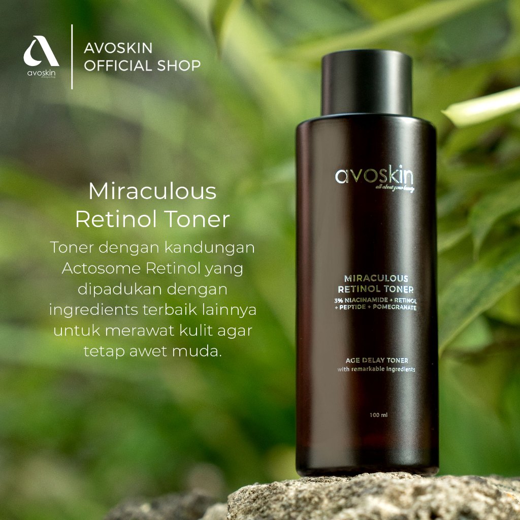 Paket Skincare-Avoskin Miraculous Retinol Series
