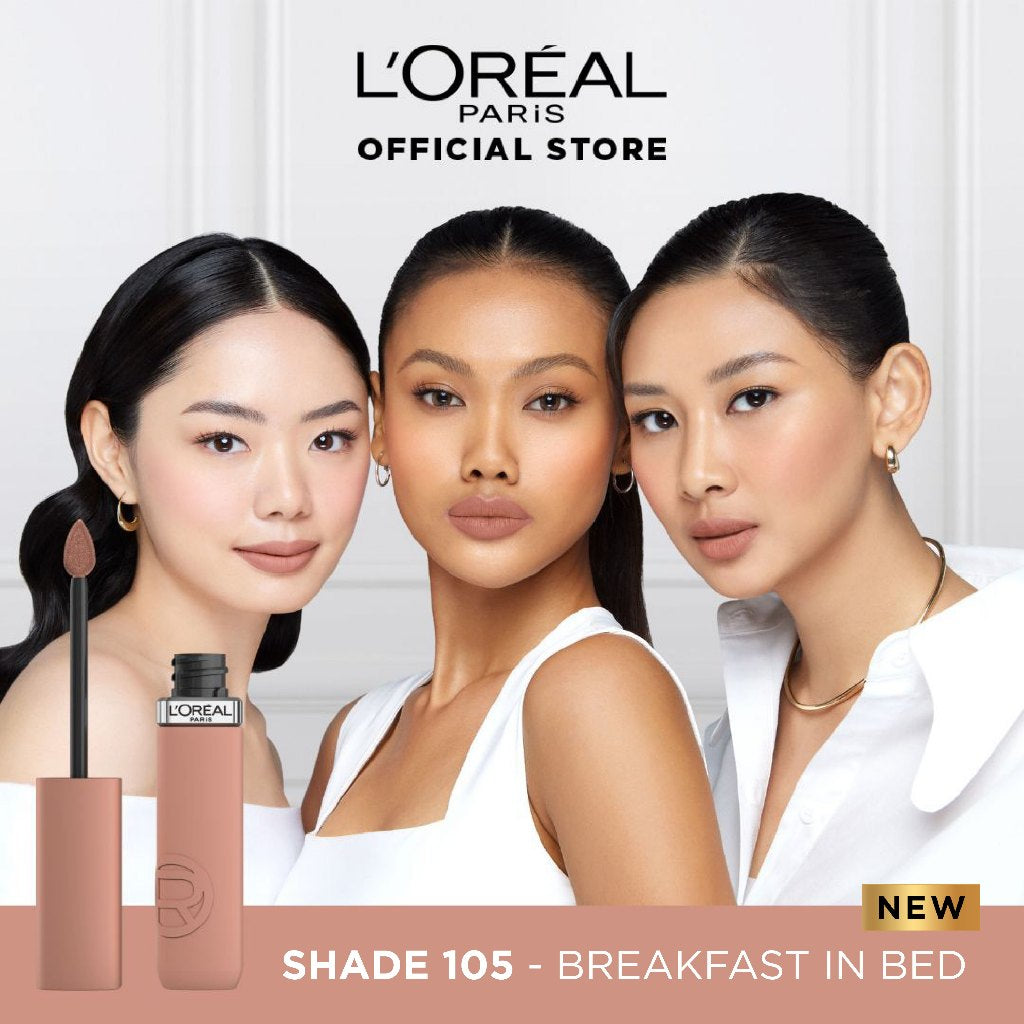 L’Oreal Paris Infallible Matte Resistance Liquid Lipstick for 16H Long Lasting Matte Lips, Transfer Proof, Smudge Proof, Longwear Hydrating Comfort