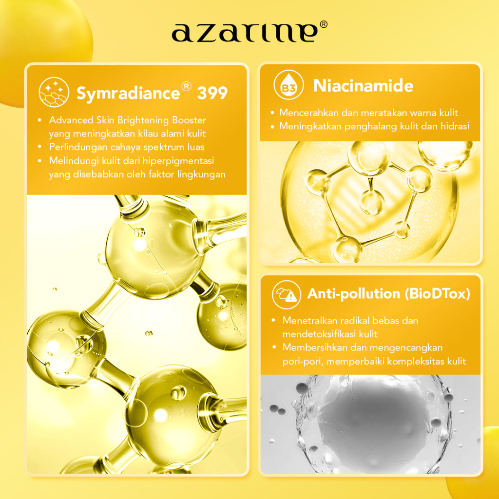 [SPECIAL AFFILIATE] Azarine Brightening Glow Facial Cleanser with Symradiance® 399 Gentle Facial Wash Sabun Cuci Muka Mencerahkan Untuk Kulit Kusam Dermatologically Tested 60 ml