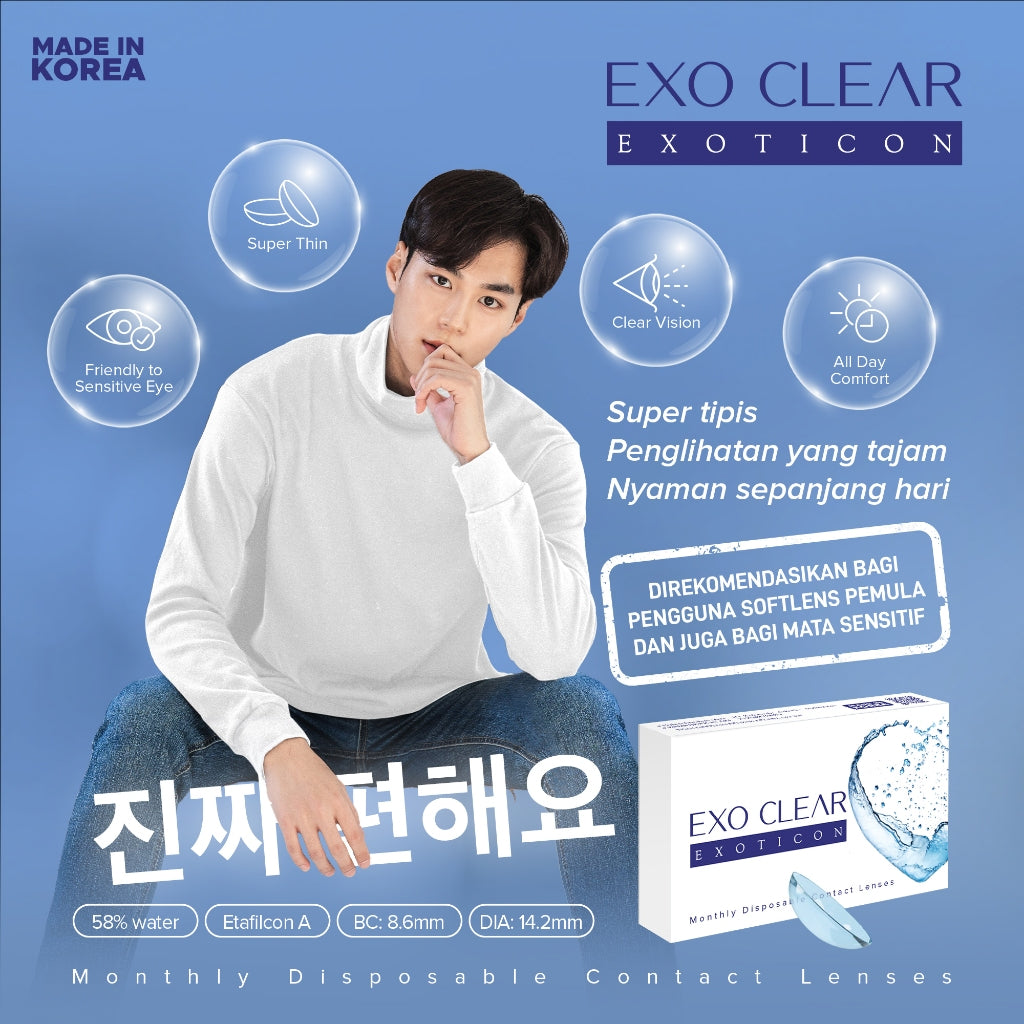 Exoticon Softlens - Exo Clear